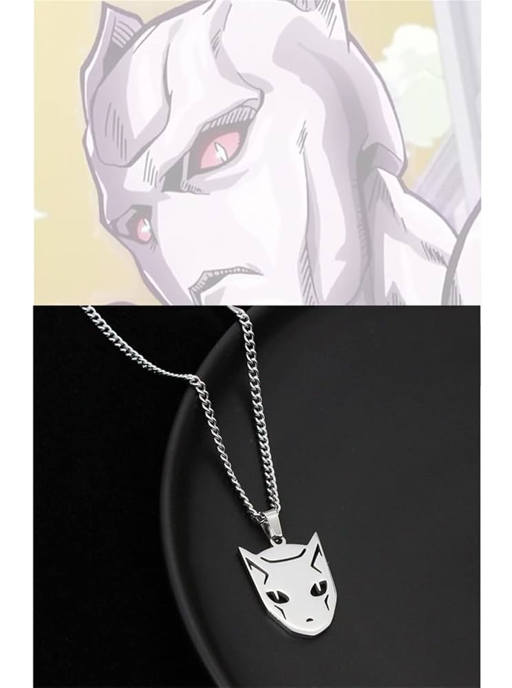 希少 ジョジョ PASSIONE キラークイーン シルバー ネックレス トップ 希少 ジョジョ PASSIONE キラークイーン シルバー ネックレス トップ